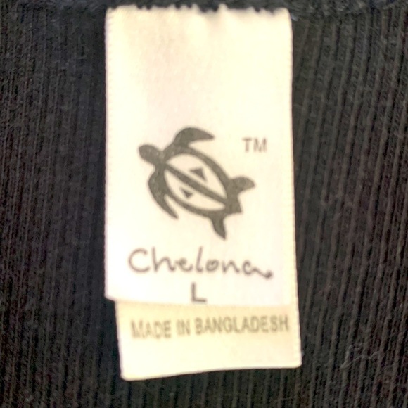 Chelona What Happens In Vegas Stays In Vegas Black Tank Top Size L - Picture 5 of 9